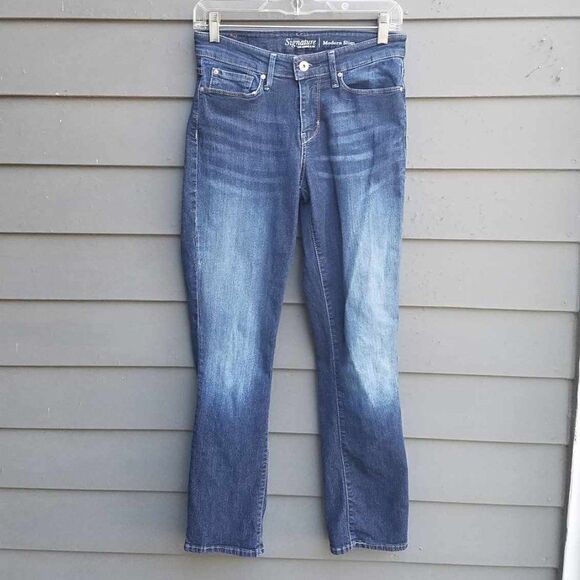 Levi's Signature Modern Slim Jeans size 4 M  ( 27-32) - Picture 1 of 9